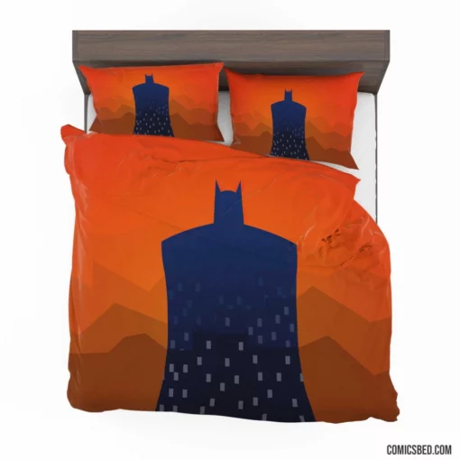 Minimalist Knight Batman Chronicles Comic Bedding Set 1