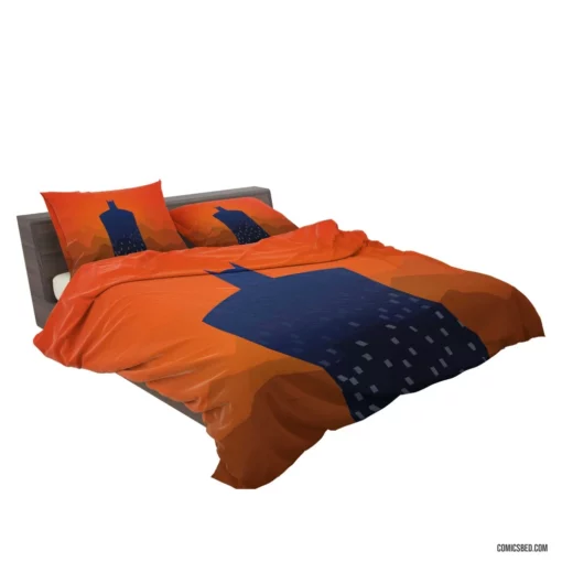 Minimalist Knight Batman Chronicles Comic Bedding Set 2