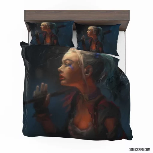 Mischievous Chronicles DC Harley Quinn Comic Bedding Set 1