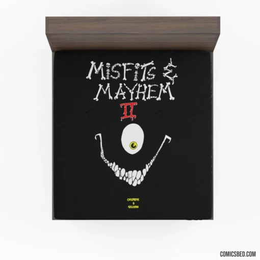 Misfits & Mayhem II Chaos Unleashed Comic Fitted Sheet 1