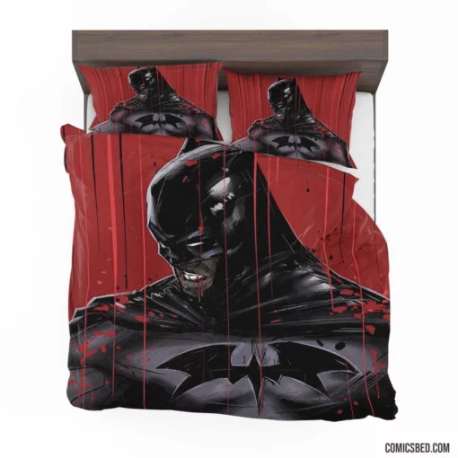 Monochrome Shadows Noir Batman Tales Comic Bedding Set 1