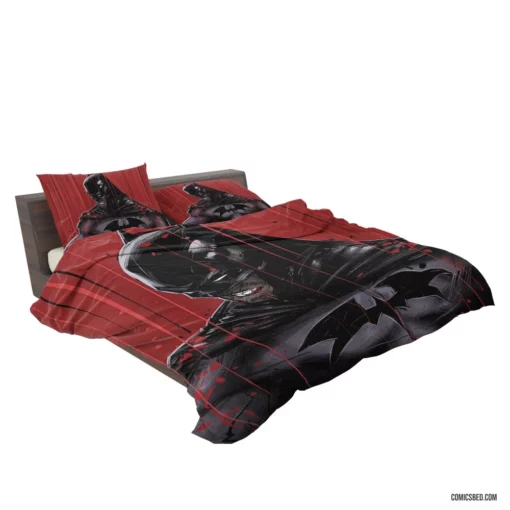 Monochrome Shadows Noir Batman Tales Comic Bedding Set 2