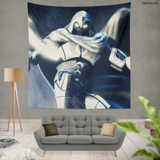 Moon Knight Knightfall Chronicles Comic Wall Tapestry