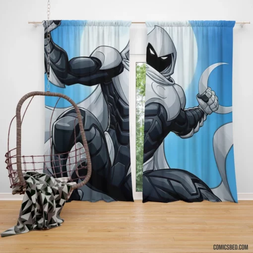 Moon Knight Lunar Avenger Chronicles Comic Curtain