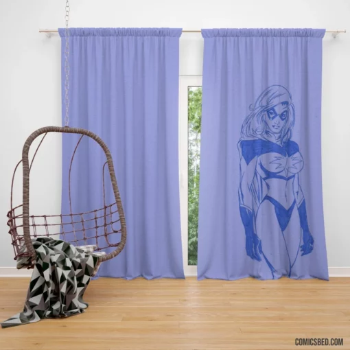 Ms Marvel Inhuman Adventures Comic Curtain