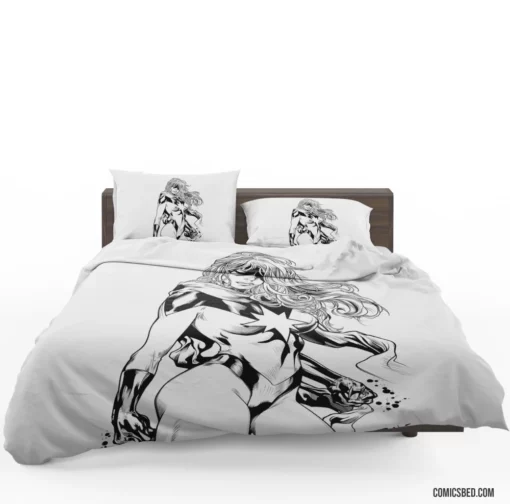 Ms Marvel Inhuman Heroic Journey Comic Bedding Set