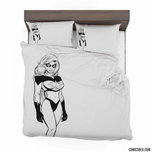 Ms Marvel Inhuman Heroine Saga Comic Bedding Set 1