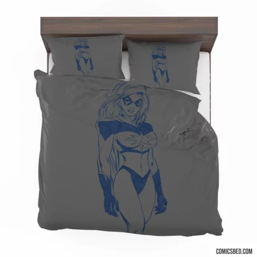 Ms Marvel Inhuman Tales Comic Bedding Set 1