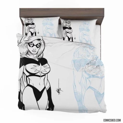 Ms. Marvel Heroine of Might Comic Bedding Set 1