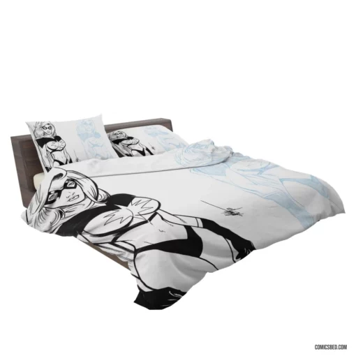 Ms. Marvel Heroine of Might Comic Bedding Set 2