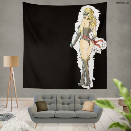 Ms. Marvel Marvel Empowered Icon Comic Wall Tapestry