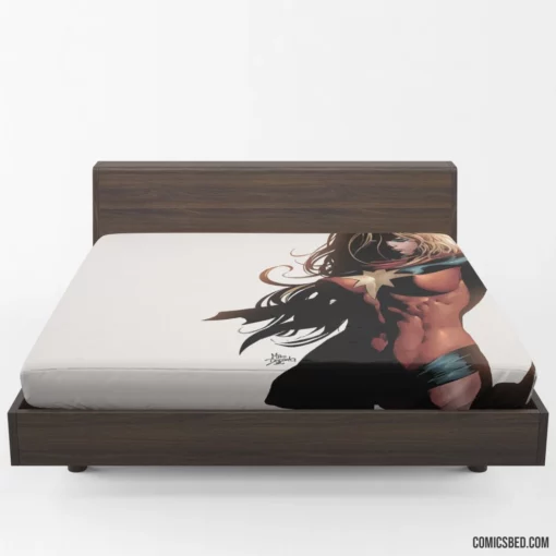 Ms. Marvel Marvelous Heroic Quest Comic Fitted Sheet