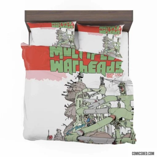 Multiple Warheads Explosive Saga Comic Bedding Set 1