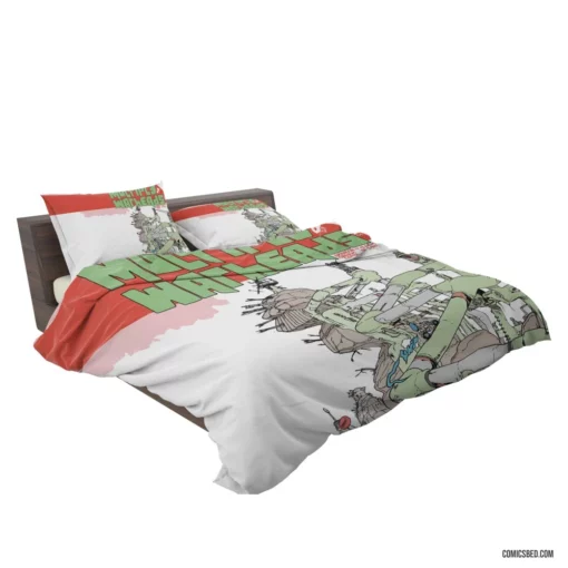 Multiple Warheads Explosive Saga Comic Bedding Set 2