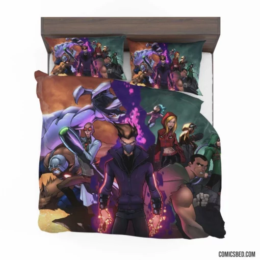 Mutant Chasers Supernatural Quest Comic Bedding Set 1