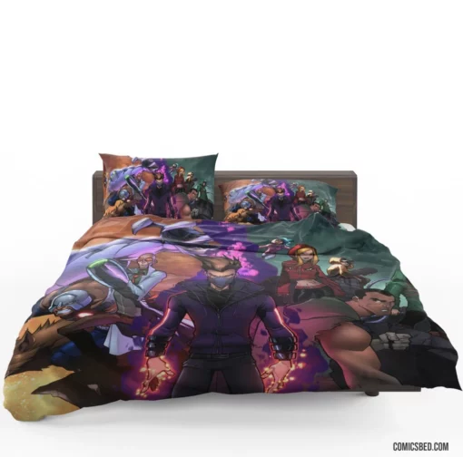 Mutant Chasers Supernatural Quest Comic Bedding Set