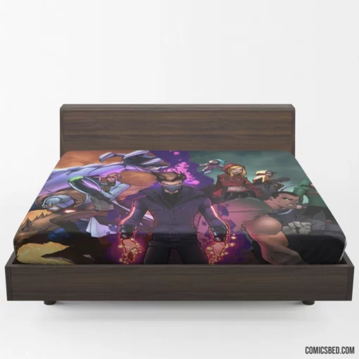 Mutant Chasers Supernatural Quest Comic Fitted Sheet