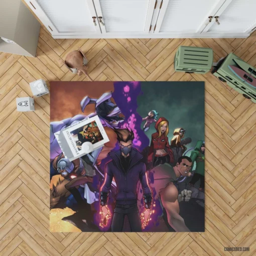 Mutant Chasers Supernatural Quest Comic Rug