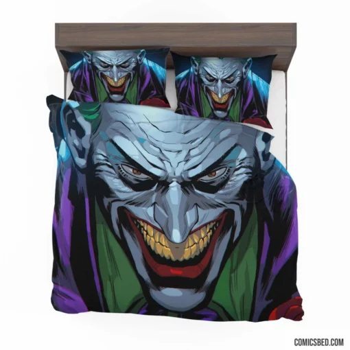 Mysterious Joker DC Emotions Unleashed Comic Bedding Set 1