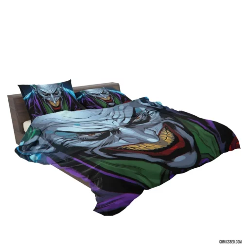 Mysterious Joker DC Emotions Unleashed Comic Bedding Set 2