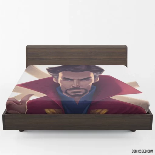 Mystic Arts Unleashed Marvel Doctor Strange Comic Fitted Sheet