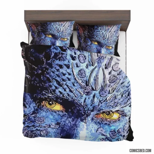 Mystique Shape-Shifting Intrigue Comic Bedding Set 1