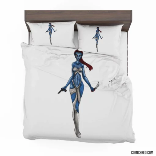 Mystique Shapeshifting Enigma Comic Bedding Set 1