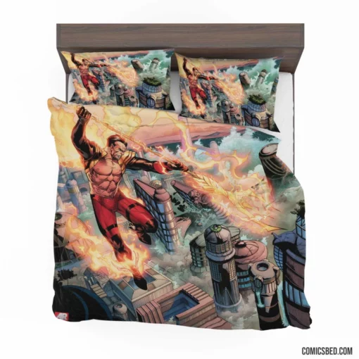 Namor The Sub-Mariner Phoenix Five Comic Bedding Set 1