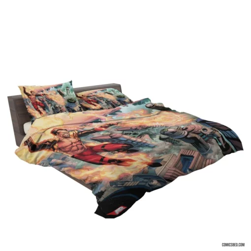 Namor The Sub-Mariner Phoenix Five Comic Bedding Set 2