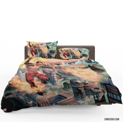 Namor The Sub-Mariner Phoenix Five Comic Bedding Set