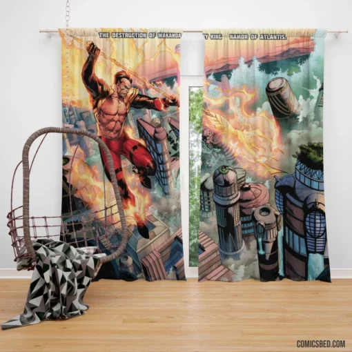 Namor The Sub-Mariner Phoenix Five Comic Curtain