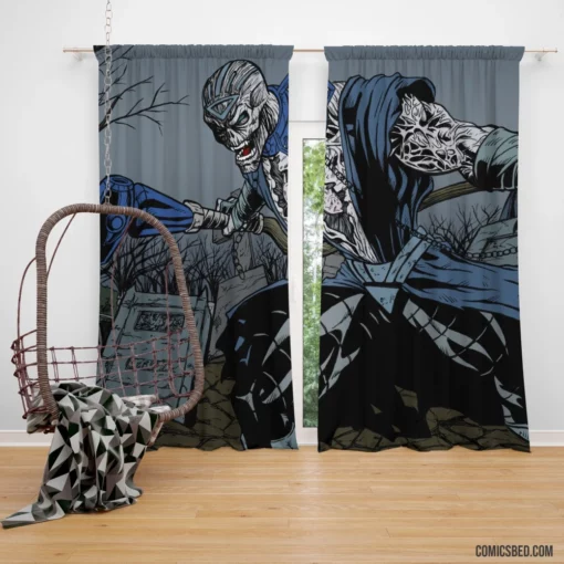 Nekron Master of the Dead Comic Curtain