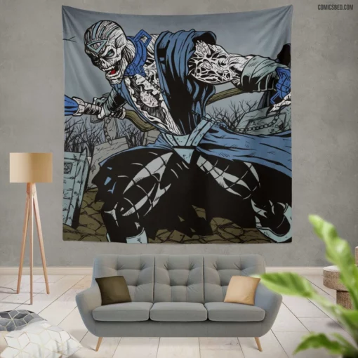 Nekron Master of the Dead Comic Wall Tapestry