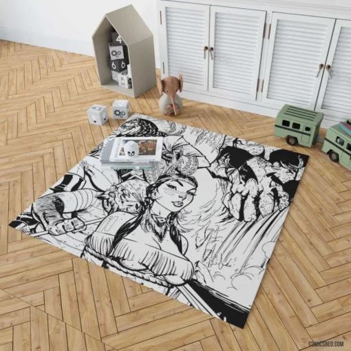 Neverland Imaginary Odyssey Comic Rug 1