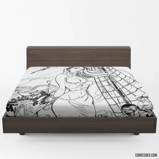 Neverland Magical Adventure Comic Fitted Sheet