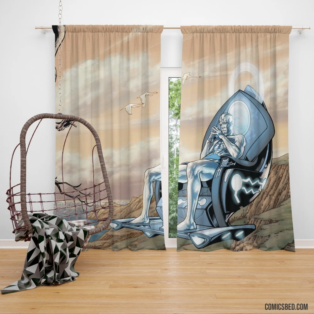 New Earth Multiverse Marvels Comic Curtain