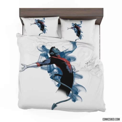 Nightcrawler Teleporting Hero Comic Bedding Set 1