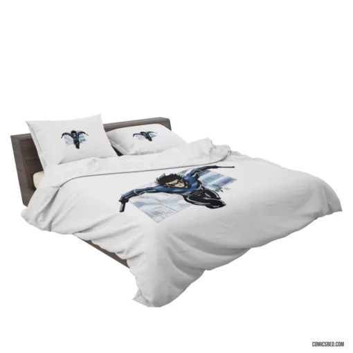 Nightwing Chronicles Dark Avenger Tale Comic Bedding Set 2