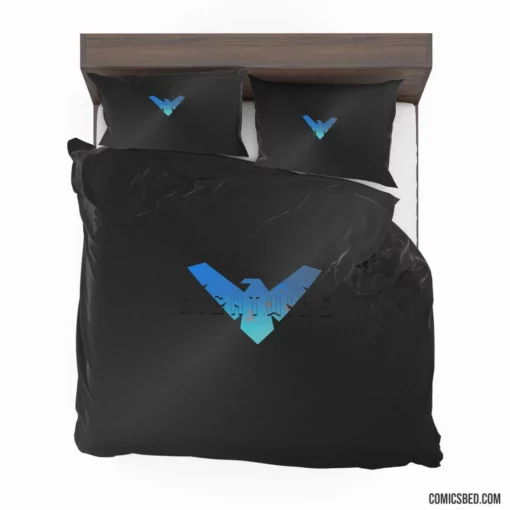 Nightwing Chronicles Night Guardian Comic Bedding Set 1