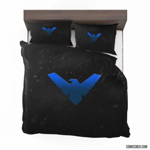 Nightwing DC Acrobatic Hero Comic Bedding Set 1