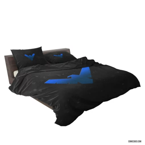 Nightwing DC Acrobatic Hero Comic Bedding Set 2