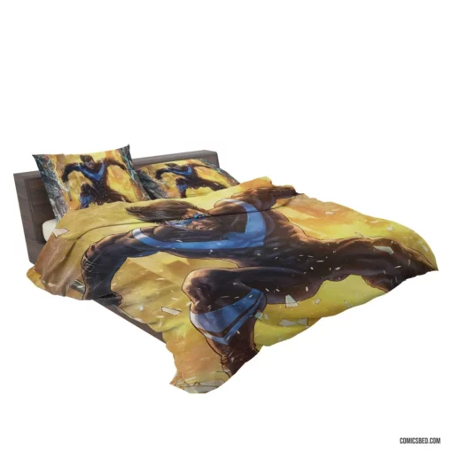 Nightwing DC Agile Nighttime Hero Comic Bedding Set 2