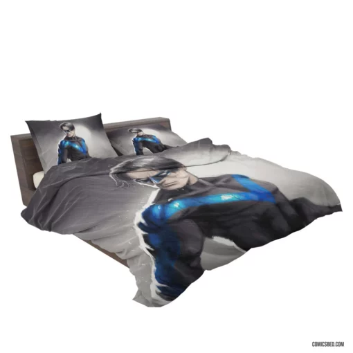 Nightwing DC Agile Vigilante Comic Bedding Set 2