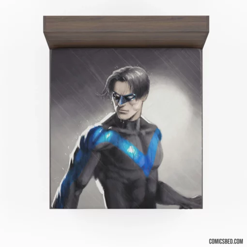 Nightwing DC Agile Vigilante Comic Fitted Sheet 1