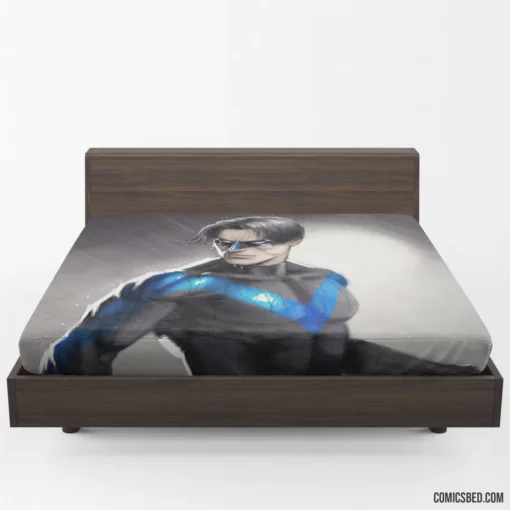 Nightwing DC Agile Vigilante Comic Fitted Sheet