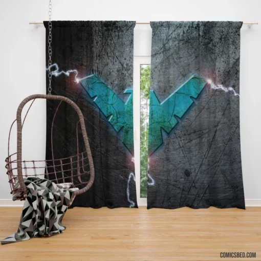 Nightwing DC Comics Nighttime Guardian Curtain