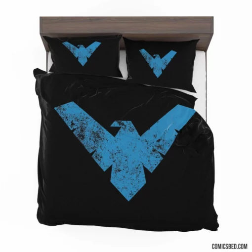 Nightwing DC Vigilante Hero Comic Bedding Set 1