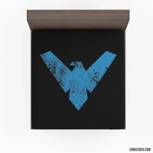 Nightwing DC Vigilante Hero Comic Fitted Sheet 1