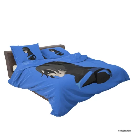 Nightwing Dynamic Dark Protector Comic Bedding Set 2