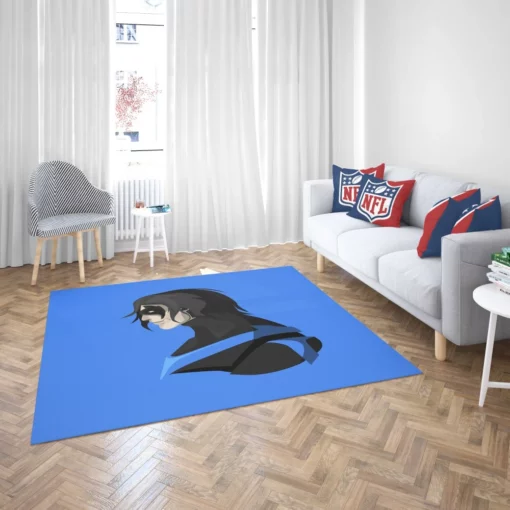 Nightwing Dynamic Dark Protector Comic Rug 2